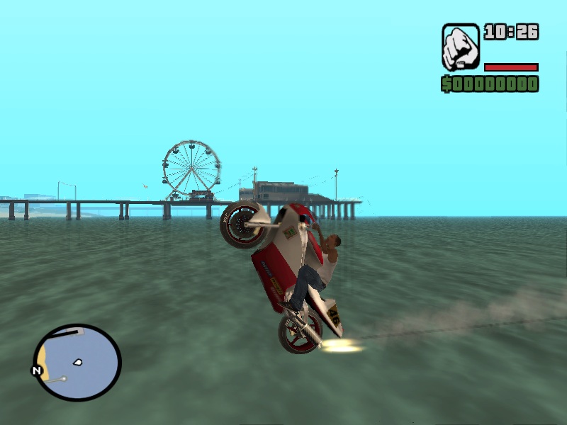 Cars Water para GTA San Andreas