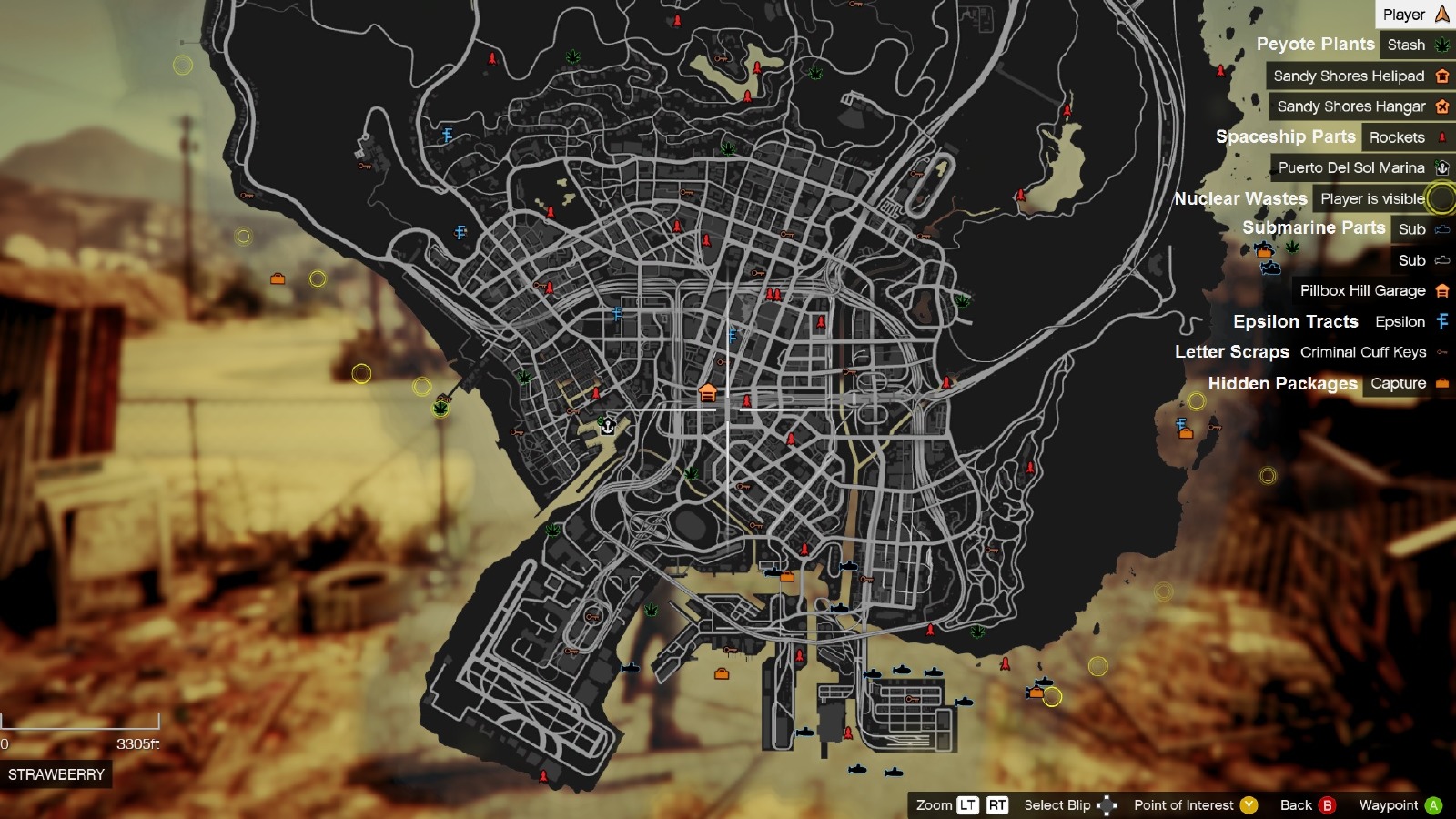  - Download Area » GTA V » Scripts Mods » Collectibles on Map