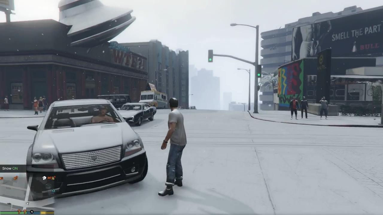 Download GTA V Online Snow Mod for GTA 5