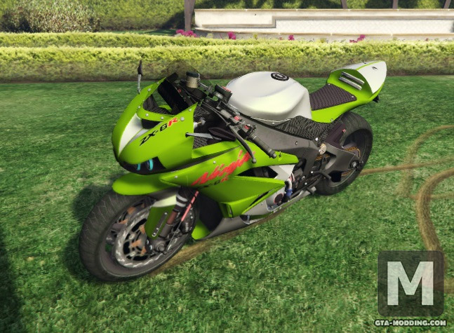 GTA-Modding.com - Download GTA V Bikes » Kawasaki Ninja ZX-6R