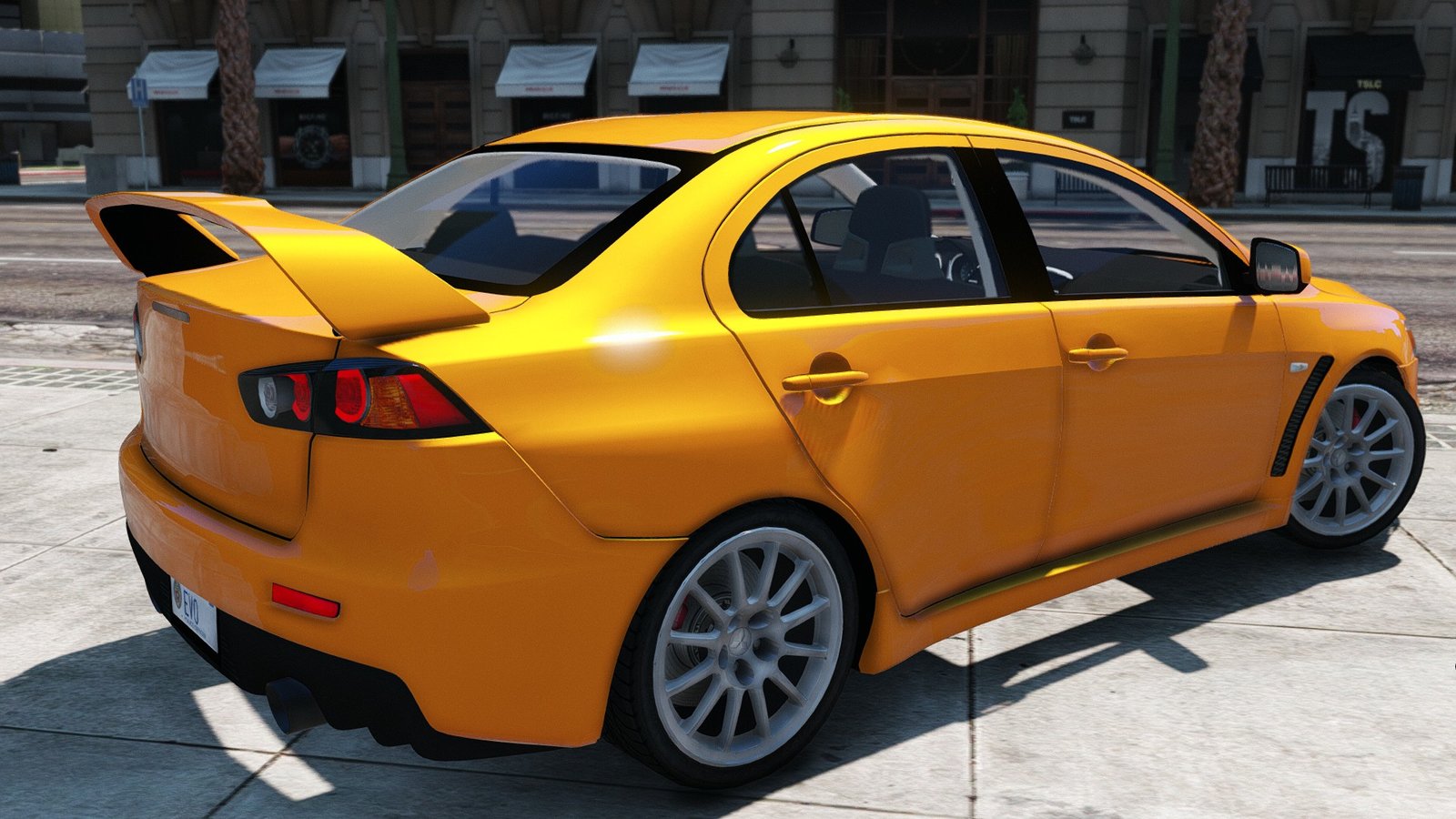 Mitsubishi lancer gta 5 фото 96