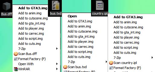 Gta Modding Com Download Area Gta San Andreas Tools San Andreas Files Context Menu