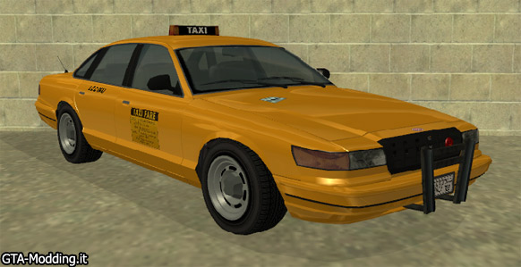 Gta sa taxi passenger mod