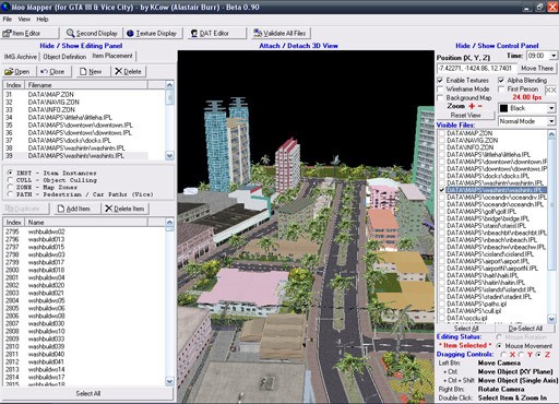 Vc tool. Редактор карт. Moo Mapper для GTA vice City. GTA vice City Map Editor. Бета карта ГТА Вайс Сити.