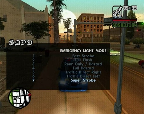 3D Car Lights - GTA SA Android 